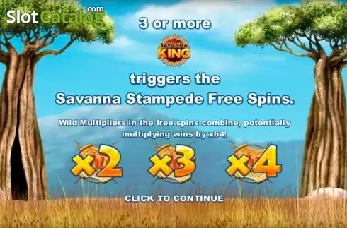 Скрин2. Savanna King - Jackpot слот