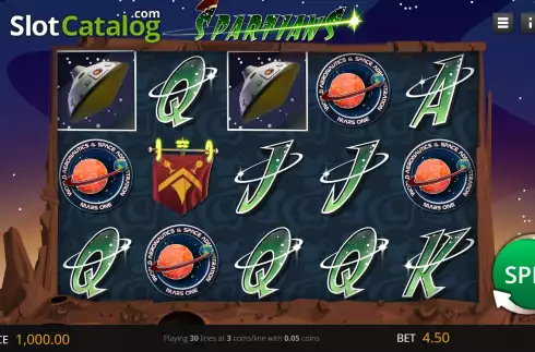 Скрин2. Spartians слот