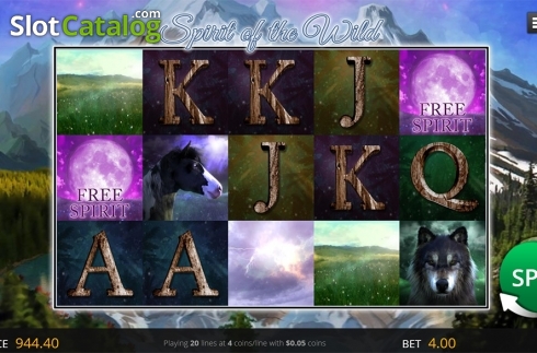 Скрин6. Spirit of the Wild слот