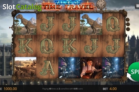 Скрин2. Tales of Time Travel слот