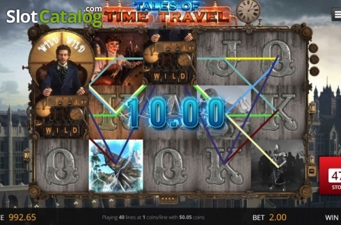Скрин5. Tales of Time Travel слот
