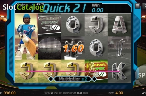 Скрин3. Cricket Fever слот