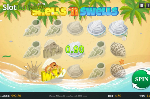 Скрин4. Shells 'n Swells слот