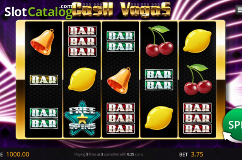 Скрин2. Cash Vegas слот