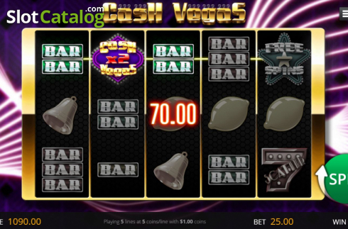 Скрин4. Cash Vegas слот