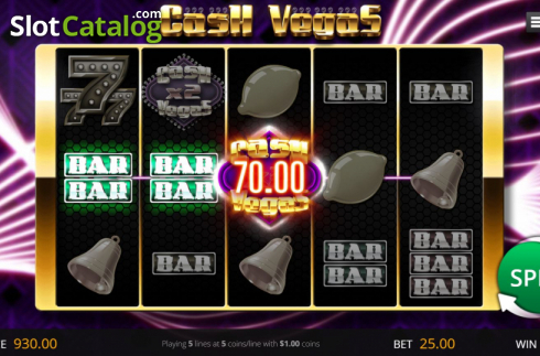 Скрин7. Cash Vegas слот