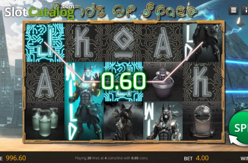 Скрин3. Sands of Space слот
