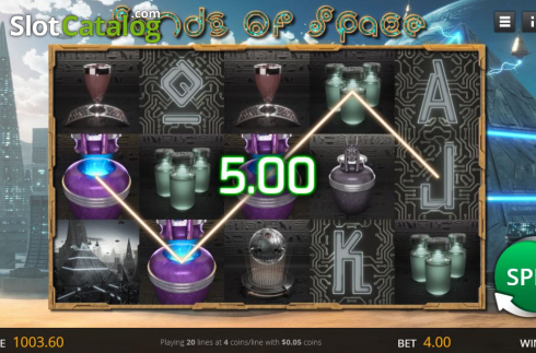 Скрин5. Sands of Space слот