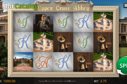 Скрин2. Upper Crust Abbey слот