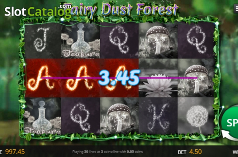 Скрин3. Fairy Dust Forest слот