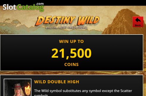 Скрин6. Destiny Wild слот