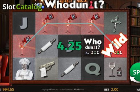 Скрин3. Whodunit? слот