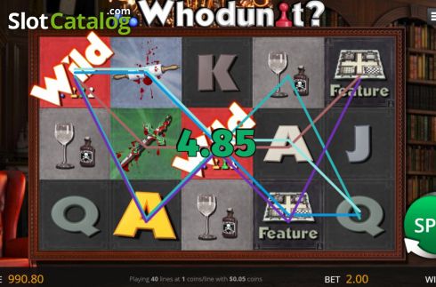 Скрин4. Whodunit? слот