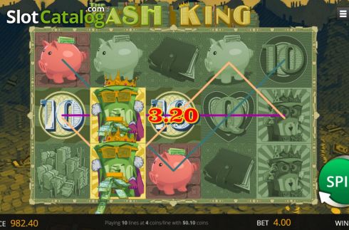 Скрин3. The Cash King слот