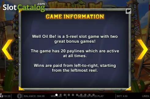 Скрин7. Well Oil Be! слот