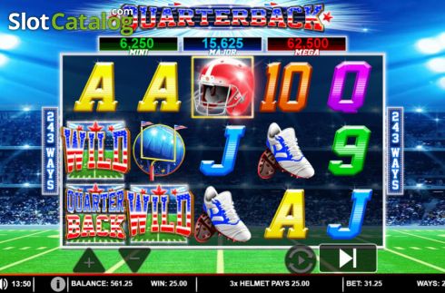 Скрин5. Quarterback слот