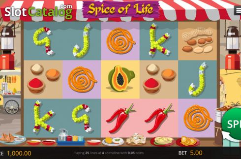 Скрин2. Spice of Life слот
