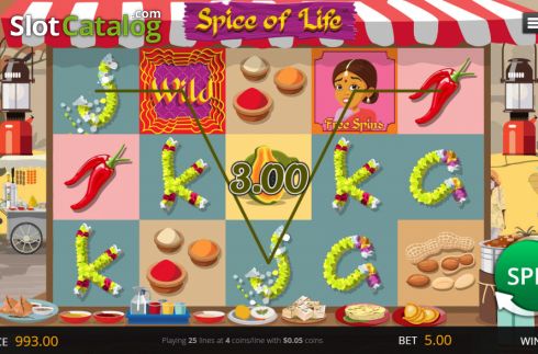 Скрин3. Spice of Life слот