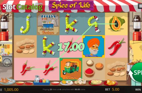 Скрин4. Spice of Life слот
