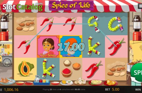 Скрин5. Spice of Life слот