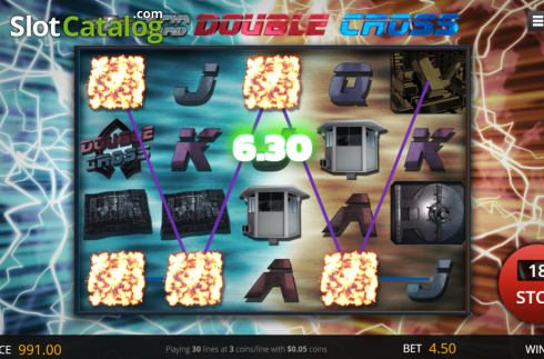 Скрин4. Alpha Squad Double Cross слот