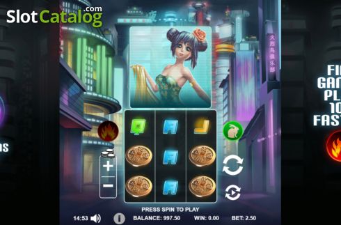 Скрин2. Bejing Nights слот