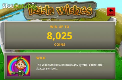 Скрин6. Irish Wishes слот
