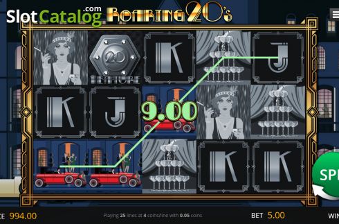 Скрин3. Roaring 20s слот