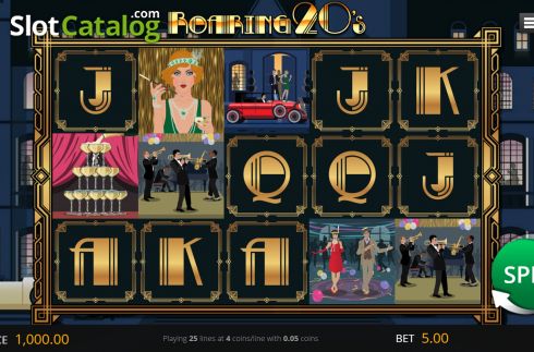Скрин2. Roaring 20s слот
