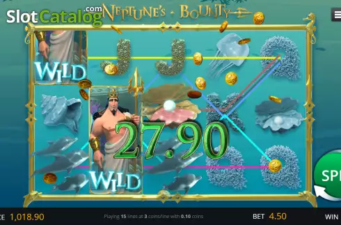 Скрин3. Neptunes Bounty слот