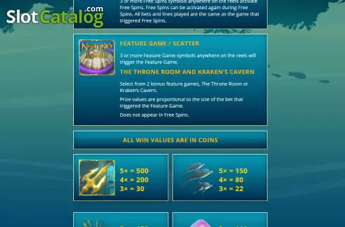 Скрин6. Neptunes Bounty слот