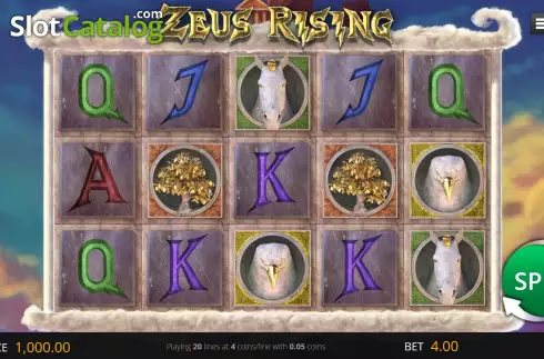 Скрин2. Zeus Rising (Genii) слот