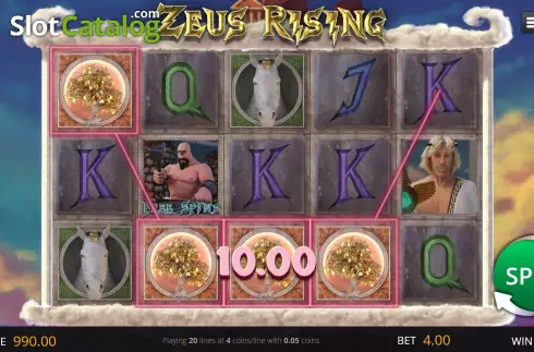 Скрин3. Zeus Rising (Genii) слот