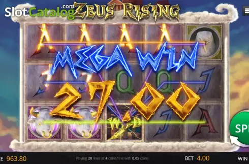 Скрин4. Zeus Rising (Genii) слот