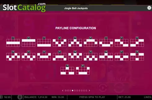 Скрин8. Jingle Bell Jackpots слот