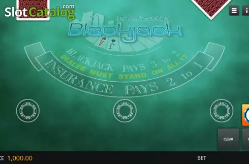 Скрин2. Atlantic City Blackjack (Genii) слот