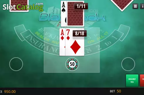 Скрин3. Atlantic City Blackjack (Genii) слот