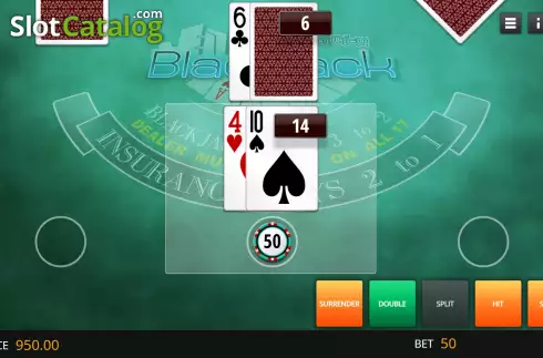 Скрин4. Atlantic City Blackjack (Genii) слот