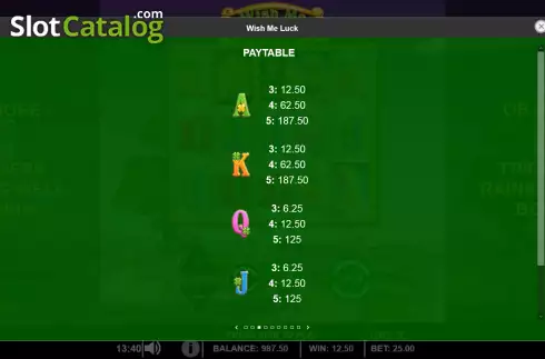 Скрин6. Wish Me Luck слот