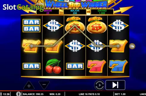 Скрин4. Wheel Big Winner слот
