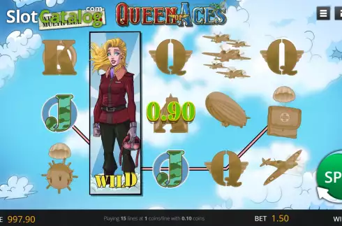 Скрин3. Queen of Aces слот