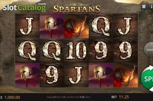 Скрин2. Age of Spartans слот