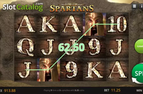 Скрин4. Age of Spartans слот