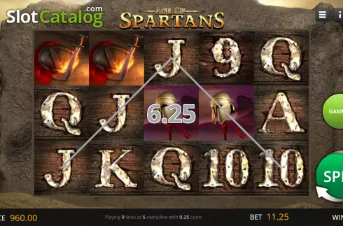 Скрин5. Age of Spartans слот