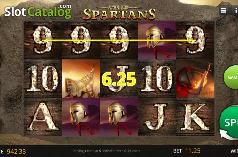 Скрин6. Age of Spartans слот