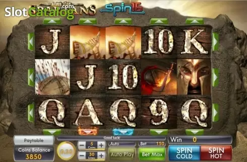 Скрин2. Age of Spartans Spin16 слот