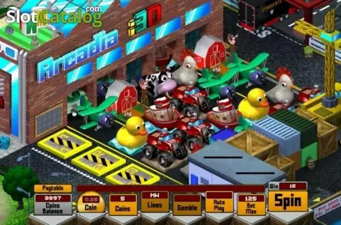 Скрин2. Arcadia i3D слот