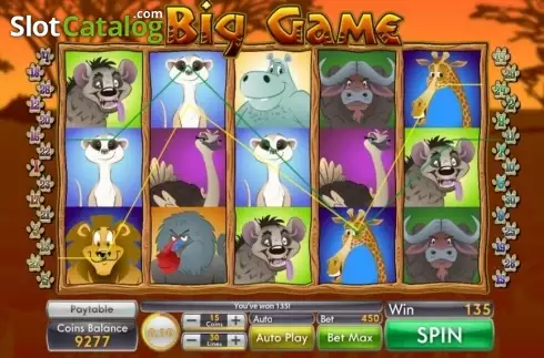 Скрин3. Big Game слот