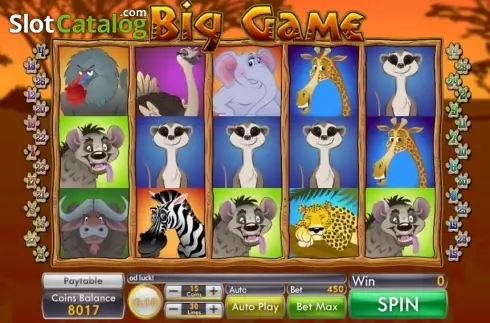 Скрин5. Big Game слот