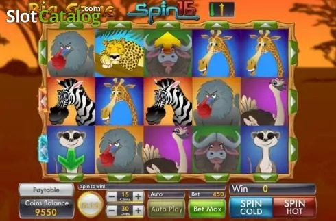 Скрин2. Big Game Spin16 слот